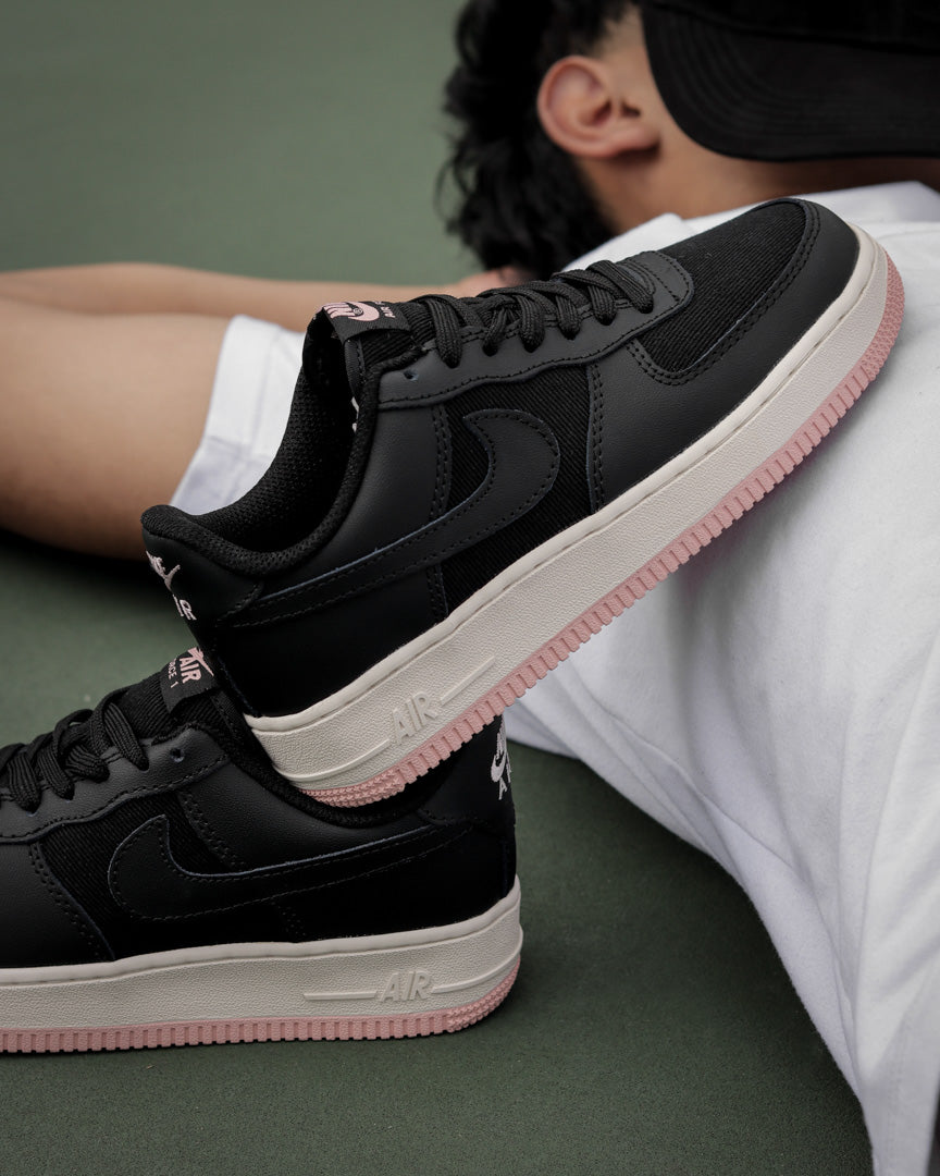 Air Force 1 Negro -Rosa