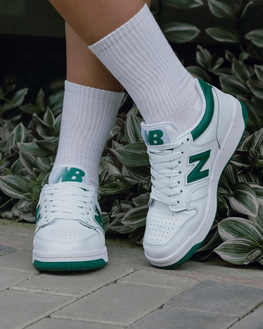 New Balance 480 Blanco-Verde