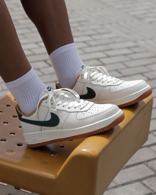 Air Force 1 Cream White Beige Green
