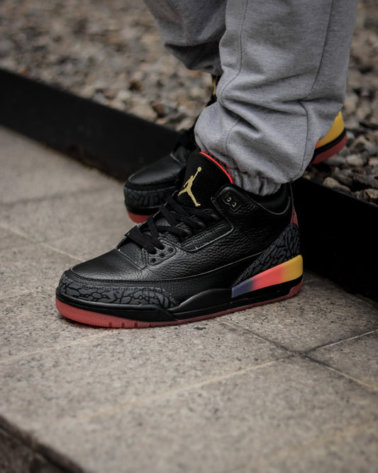 Air Jordan Retro 3 x J Balvin Negro