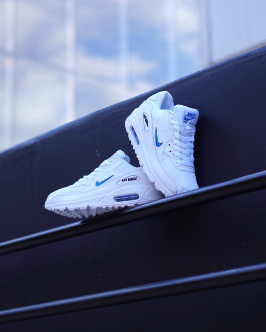 Air Max 90 Blanco-Azul