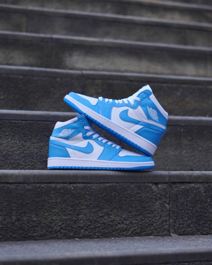Air Jordan Retro 1 Mind Blanco-Azul
