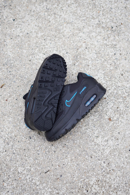 Air Max 90 Negro-Azul