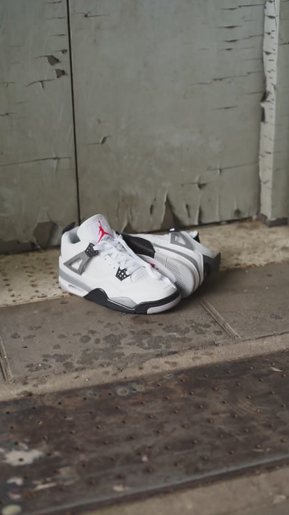 Jordan R4 oreo blanca