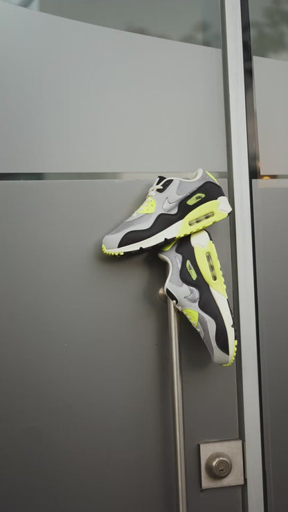 Nike Air Max pata gris verde