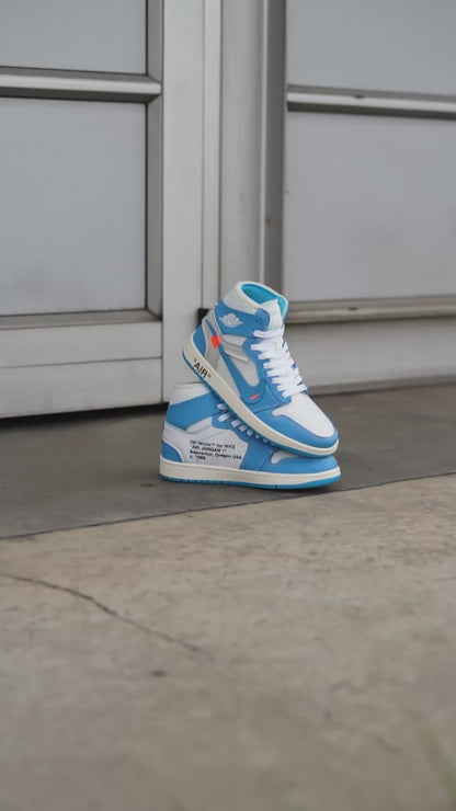 Jordan R1 off white azul