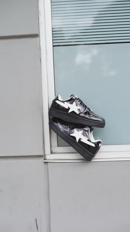 Bape sta negro en charol