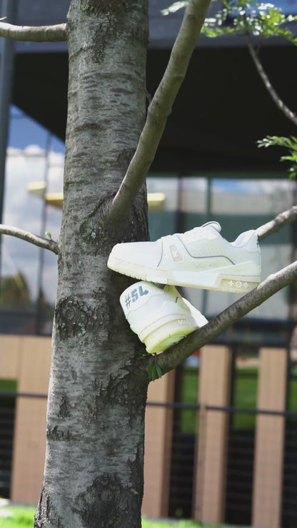 Louis vuitton trainer blanca